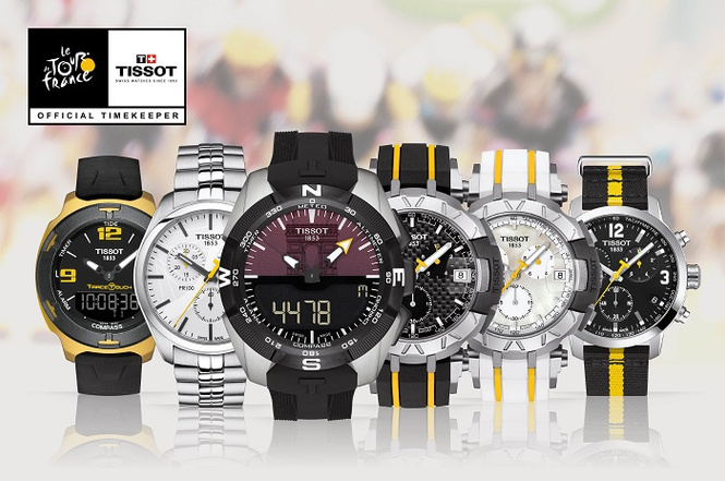 Счастливы вместе: Tissot вновь стал хронометристом Tour de France Счастливы вместе: Tissot вновь стал хронометристом Tour de France