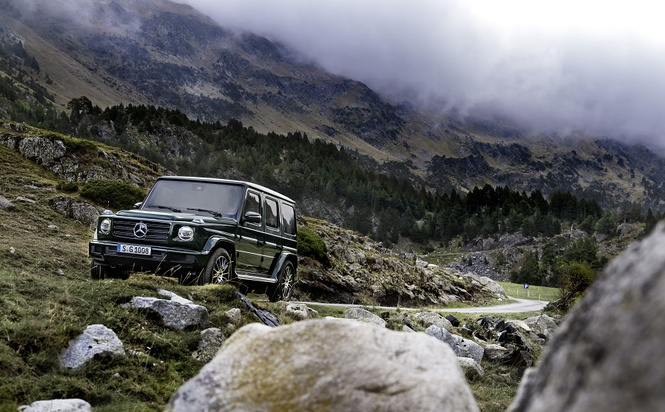 Внедорожник Mercedes-Benz G-Класса: хорош, как никогда раньше Внедорожник Mercedes-Benz G-Класса: хорош, как никогда раньше