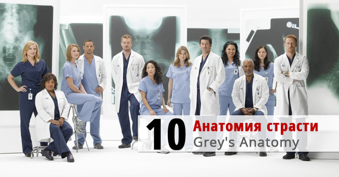 Анатомия страсти (Grey's Anatomy) Анатомия страсти (Grey's Anatomy)