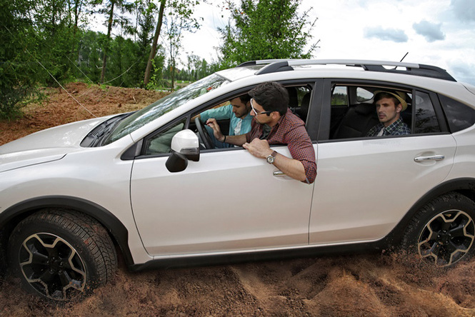 Всё смешалось в Subaru XV! Всё смешалось в Subaru XV!