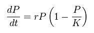 Уравнение популяционной динамики Ферхюльста