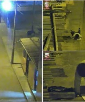 Школьник делал уроки под фонарем, потому что его семья слишком бедная, чтобы платить за свет (видео)