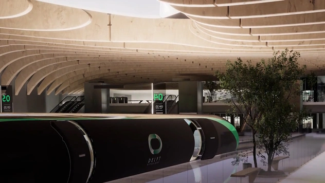 Компания Илона Маска показала, как могут выглядеть станции Hyperloop (видео)