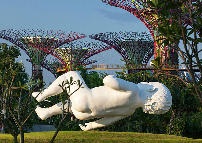 Парк тропической флоры Gardens by the Bay Парк тропической флоры Gardens by the Bay