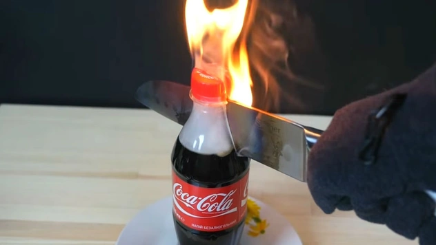 Расчленение разных предметов раскаленным ножом!