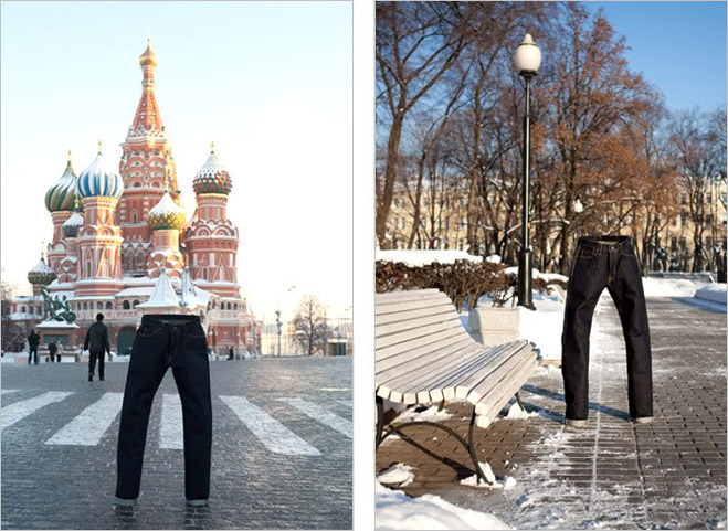 Плотные джинсы Плотные джинсы