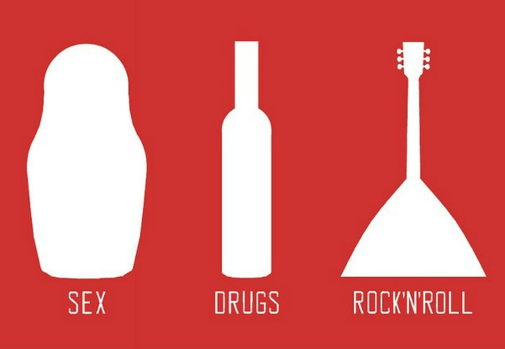 Как сказать «секс, наркотики и рок-н-ролл» на 13 языках