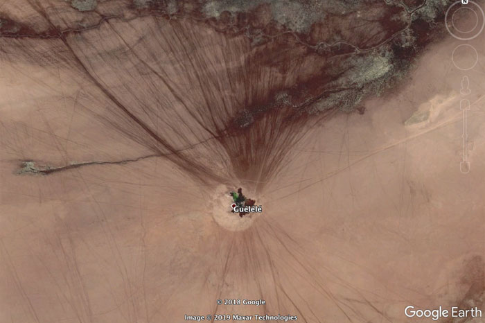 20 необычных мест, найденных на Google Earth