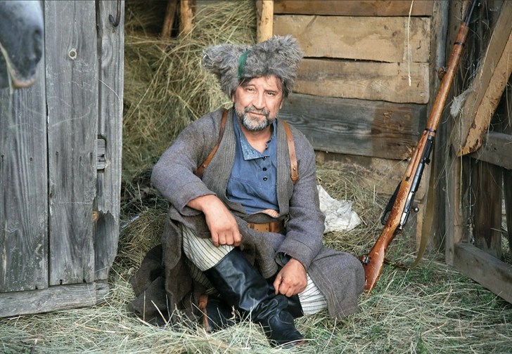 Съемки фильма «Жила-была одна баба»