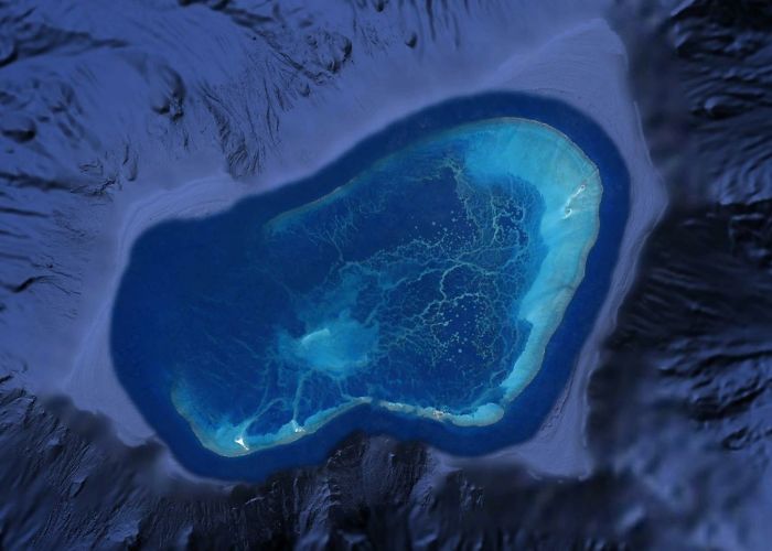 20 необычных мест, найденных на Google Earth