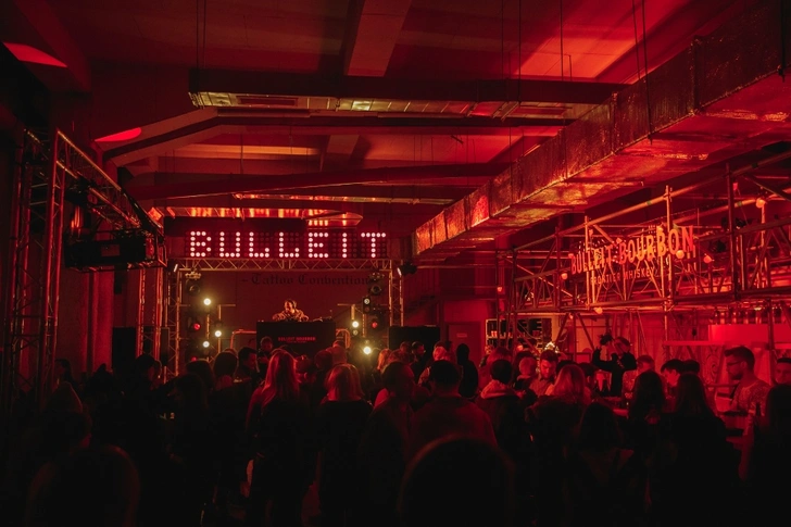 Вечеринка Bulleit Tattoo Convention #MADEFORBULLEIT