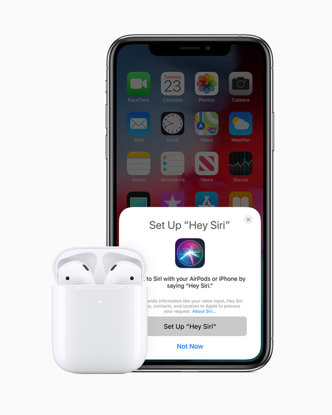 Apple представила новые AirPods с функцией беспроводной зарядки