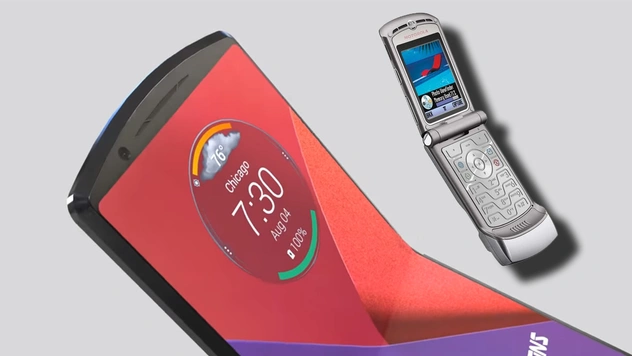К нам возвращается культовый мобильник Motorola Razr под именем Motorola Razr XT2000-1