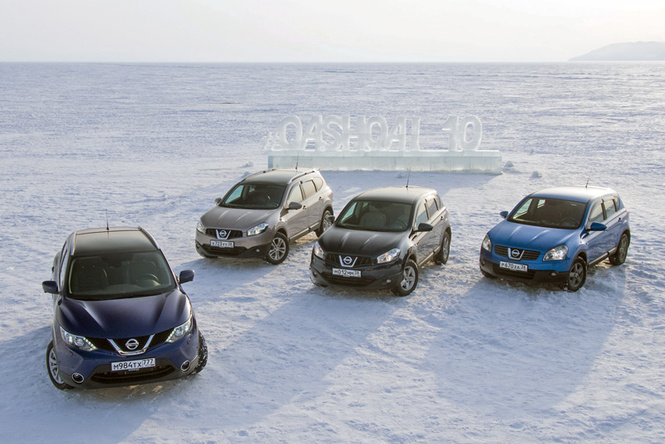 Nissan Qashqai: 10 лет в России Nissan Qashqai: 10 лет в России