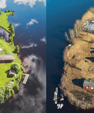 Как выглядит остров Котисаари во все времена года