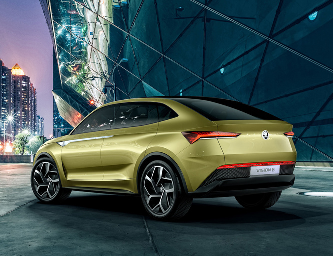 Концепт Skoda Vision E намекает китайцам, как надо делать машины Концепт Skoda Vision E намекает китайцам, как надо делать машины