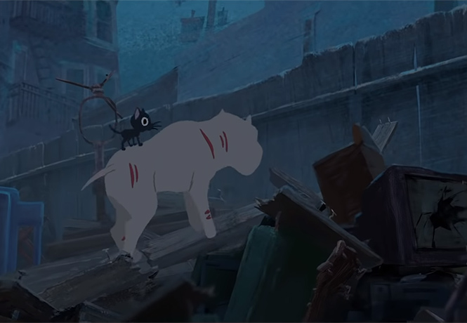 Pixar опубликовал новую бесплатную короткометражку «Kitbull» («Котбуль»)