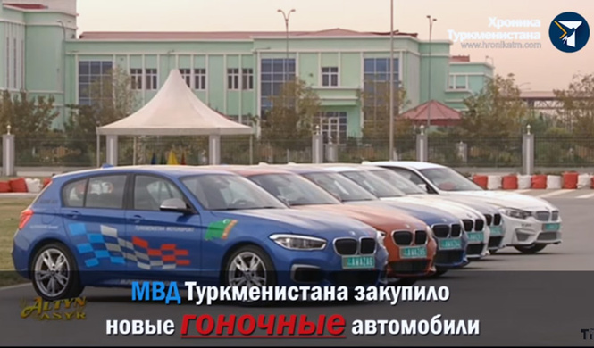 Смотри, как президент Туркменистана дрифтует на BMW! Смотри, как президент Туркменистана дрифтует на BMW!