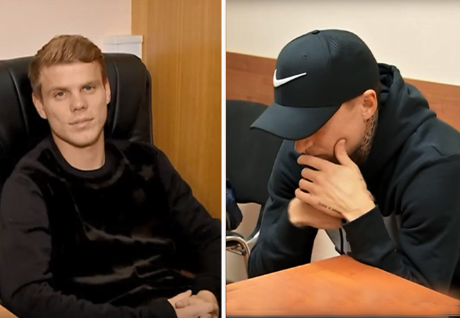 Видео допросов Кокорина и Мамаева Видео допросов Кокорина и Мамаева