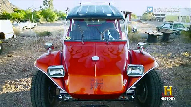 street-legal 1970s Meyers Manx dune buggy