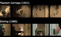 Культовую сцену фильма «Сияние» Кубрик скопировал с древнего шведского кино (видео для сравнения)