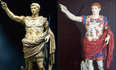 Полюбуйся, как на самом деле выглядели античные статуи!