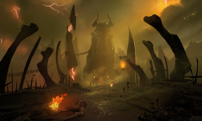 Doom! Ад! Сатана! Дьявольски кровавые и эксклюзивные концепт-арты из грядущего игроужастика Doom! Ад! Сатана! Дьявольски кровавые и эксклюзивные концепт-арты из грядущего игроужастика
