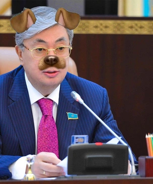 СМИ обнаружили, что президента Казахстана «омолодили» на официальных фото
