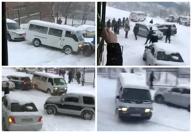 Ежегодная дальневосточная забава «на машине с горы» — новое видео! И пара хороших старых Ежегодная дальневосточная забава «на машине с горы» — новое видео! И пара хороших старых
