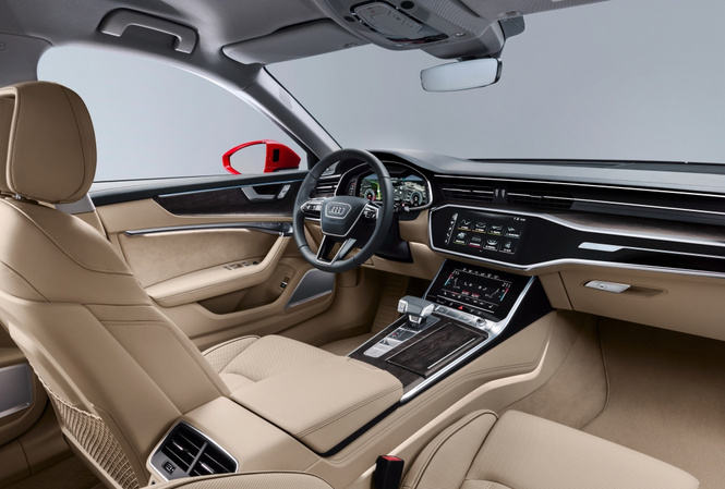 Новый Audi A6 готов обходиться без водителя Новый Audi A6 готов обходиться без водителя