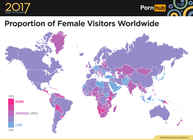 PornHub подвёл итоги 2017 года PornHub подвёл итоги 2017 года