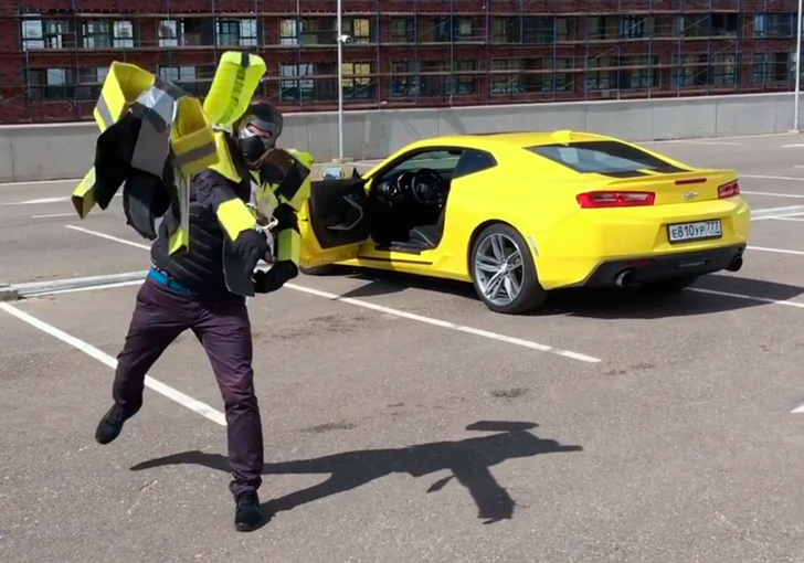 Русские блогеры угнали Chevrolet Camaro, чтобы снять своих «Трансформеров»