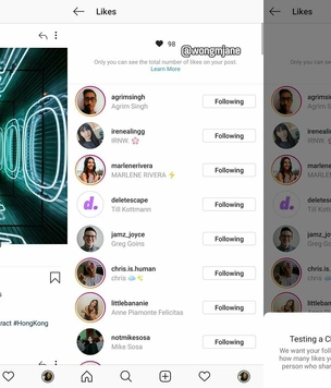 В Instagram (запрещенная в России экстремистская организация) могут убрать подсчет лайков