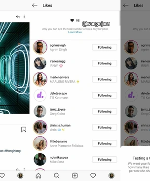 В Instagram (запрещенная в России экстремистская организация) могут убрать подсчет лайков