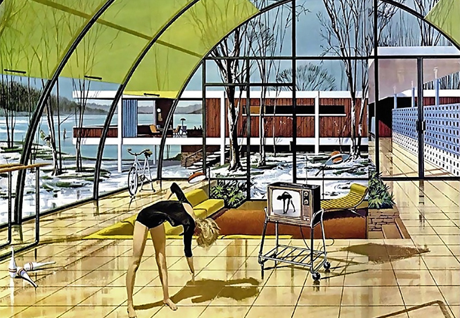 Светлое будущее в рекламе Motorola 60-х годов (ретрофутуристическая галерея)