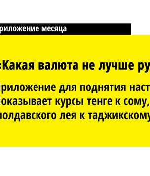 11 лучших приложений месяца по версии газеты «Комсомольский комсомолец»