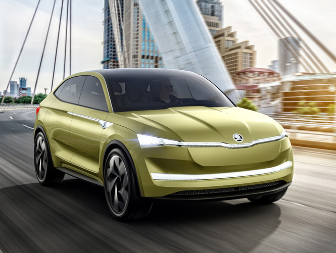 Концепт Skoda Vision E намекает китайцам, как надо делать машины Концепт Skoda Vision E намекает китайцам, как надо делать машины