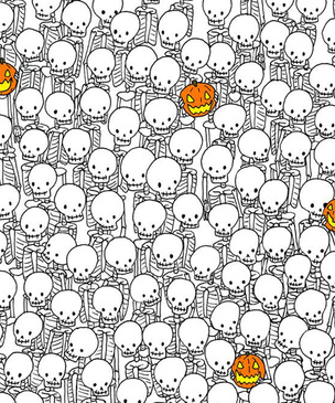 Лучшая головоломка, чтобы отметить Хеллоуин: найди на этой картинке привидение