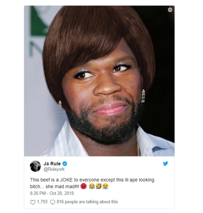 Рэпер 50 Cent скупил билеты на концерт рэпера Ja Rule, чтобы тот выступал в полупустом зале Рэпер 50 Cent скупил билеты на концерт рэпера Ja Rule, чтобы тот выступал в полупустом зале