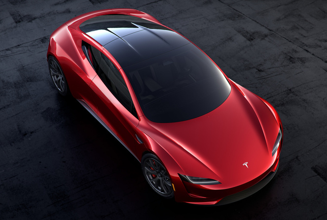 Tesla представила новый спорткар, и он слишком быстр для этой планеты Tesla представила новый спорткар, и он слишком быстр для этой планеты