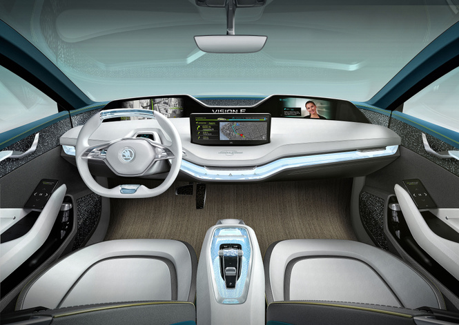 Концепт Skoda Vision E намекает китайцам, как надо делать машины Концепт Skoda Vision E намекает китайцам, как надо делать машины
