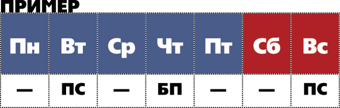 Пример плана занятий по накачиванию бицепсов