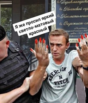 Навальный показал самые смешные фотожабы на свое задержание (галерея)