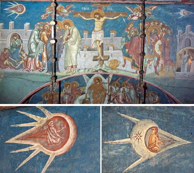 Фото №2 - 9 средневековых картин, на которых изображены НЛО
