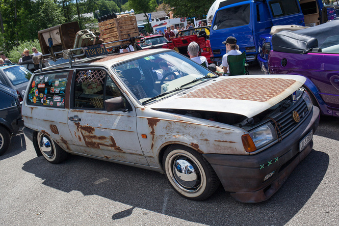 Самые безумные машины фестиваля GTI Treffen Самые безумные машины фестиваля GTI Treffen