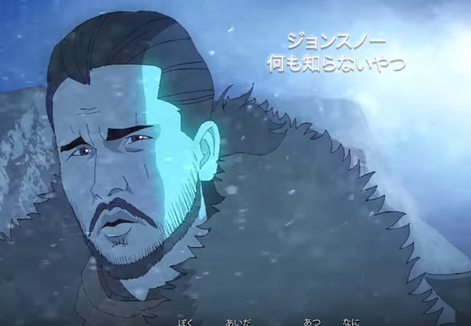 Неожиданное видео! «Игра престолов» в стиле аниме! Неожиданное видео! «Игра престолов» в стиле аниме!
