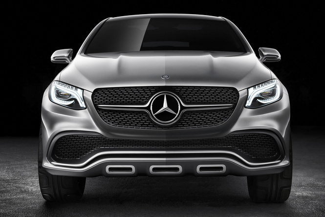 Mercedes Concept Coupe SUV — автомобиль с нескромными габаритами Mercedes Concept Coupe SUV — автомобиль с нескромными габаритами