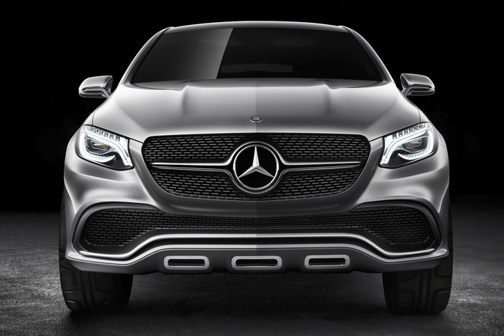 Mercedes Concept Coupe SUV — автомобиль с нескромными габаритами
