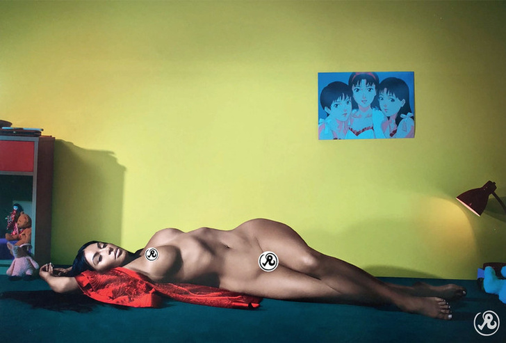 Фото №2 - Ким Кардашян снялась обнаженной для обложки эротического журнала