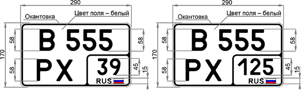 В России появятся новые номерные знаки, и вот как они выглядят
